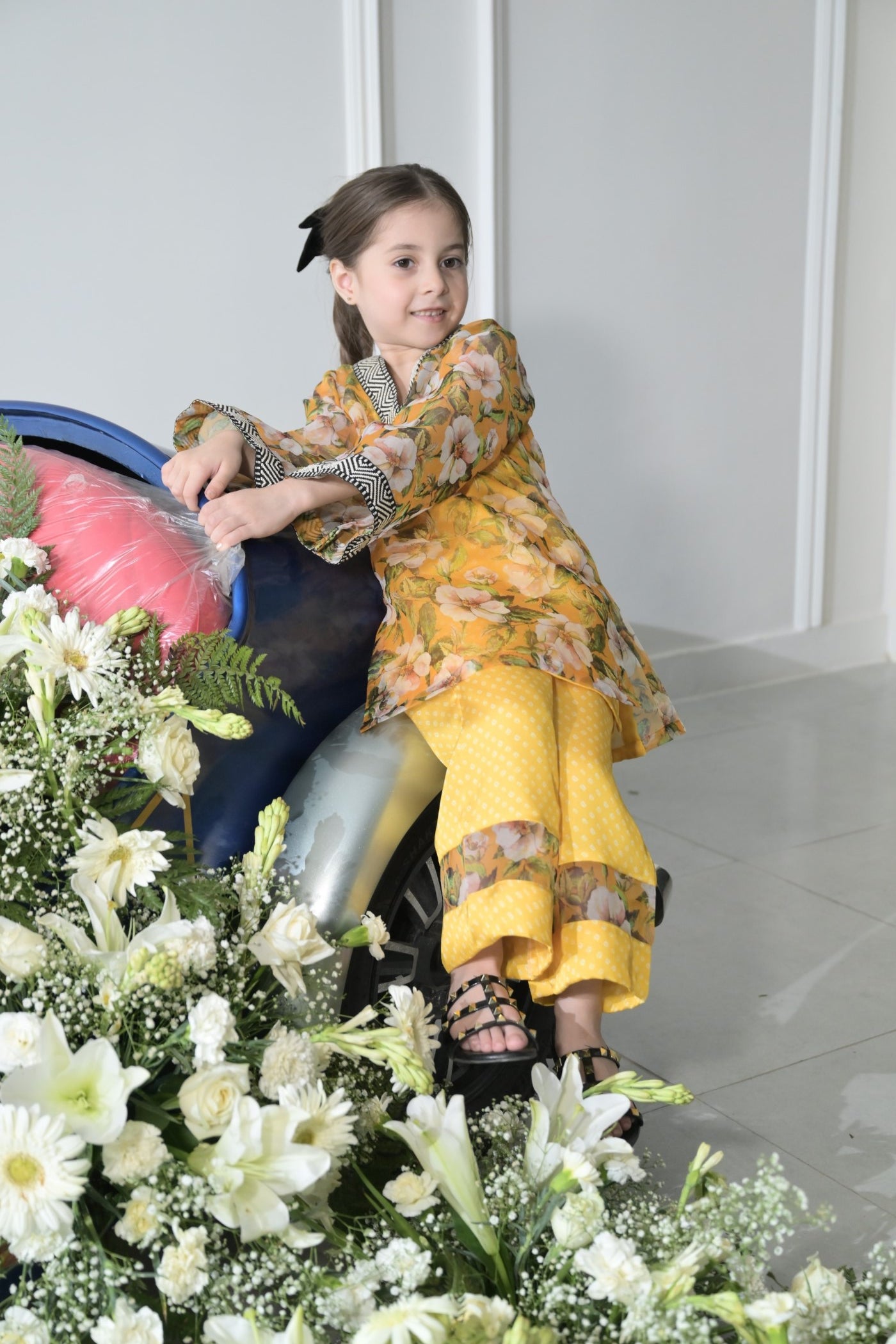 Yellow Organza-Girls
