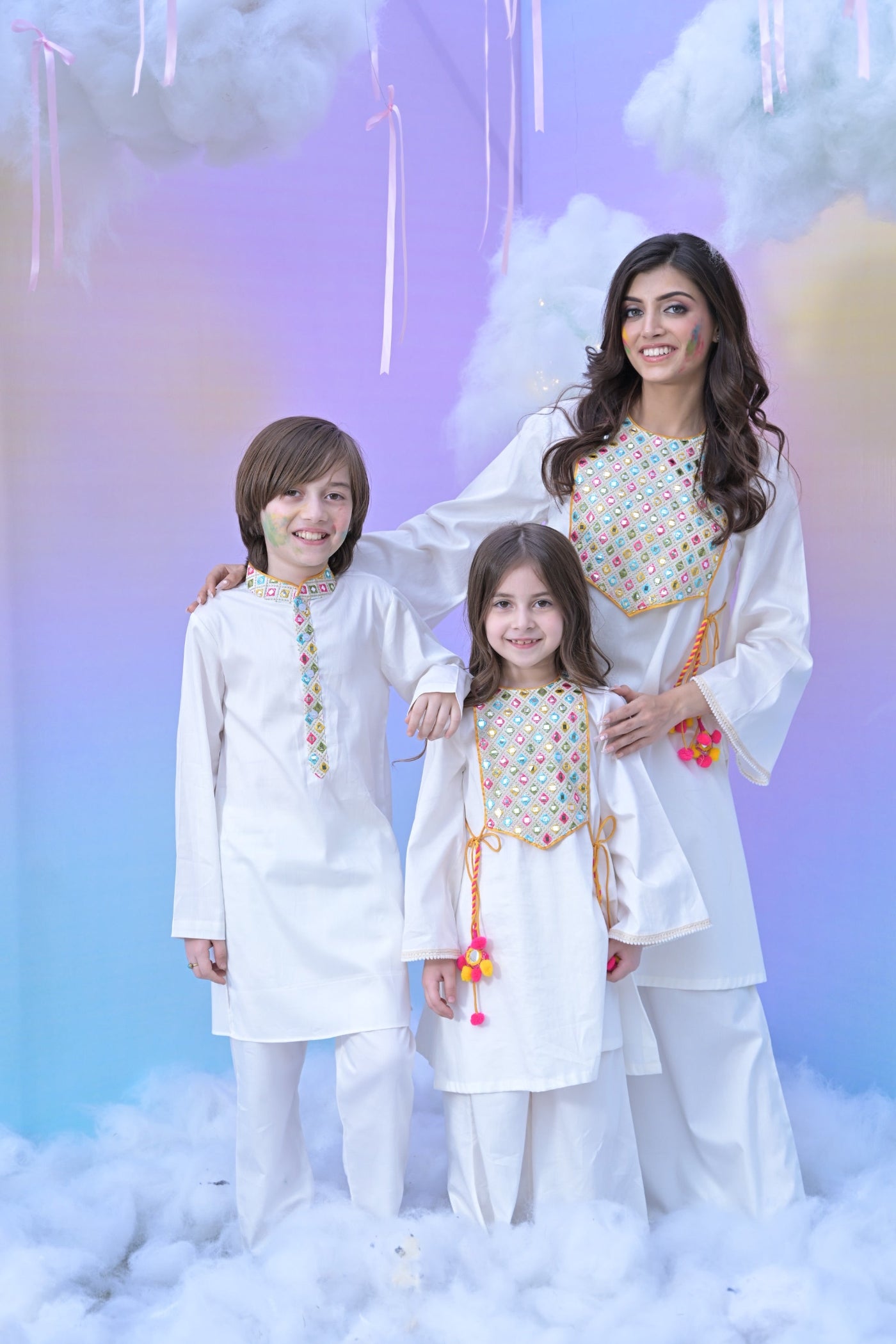 Rangeen Baarish Girl Kurta Set