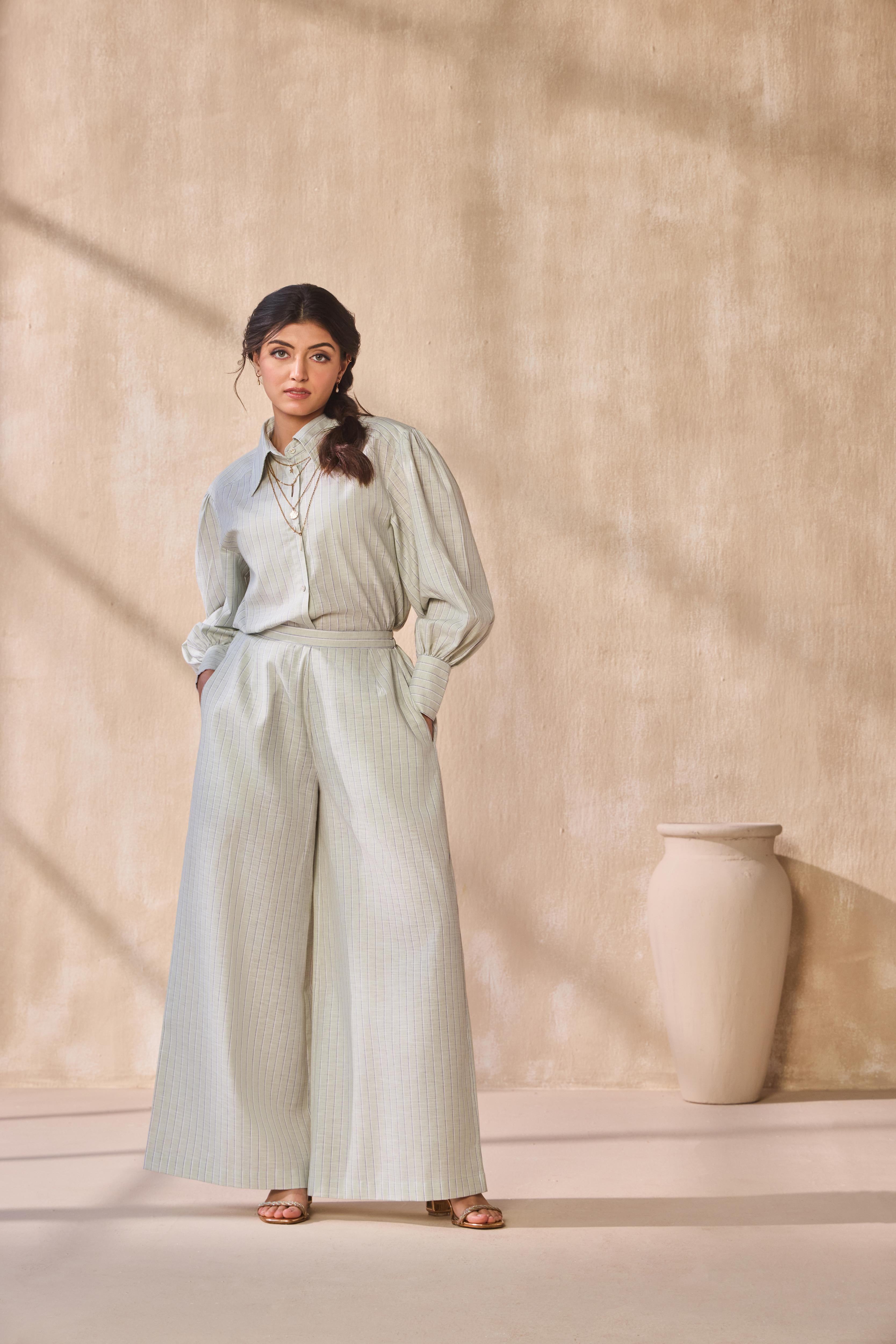 Seafoam Horizon Co-ord Set For Women