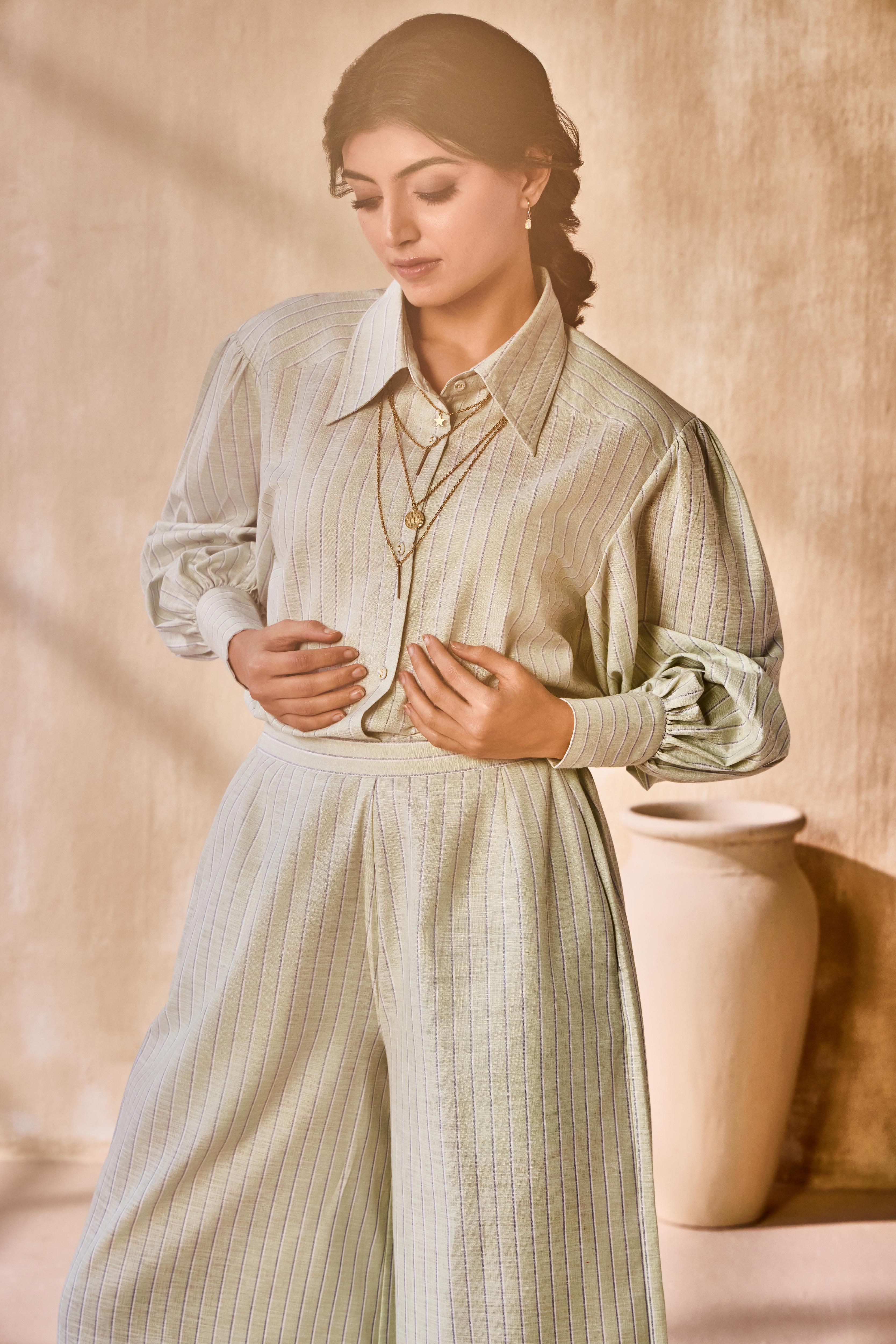 Seafoam Horizon Co-ord Set For Women