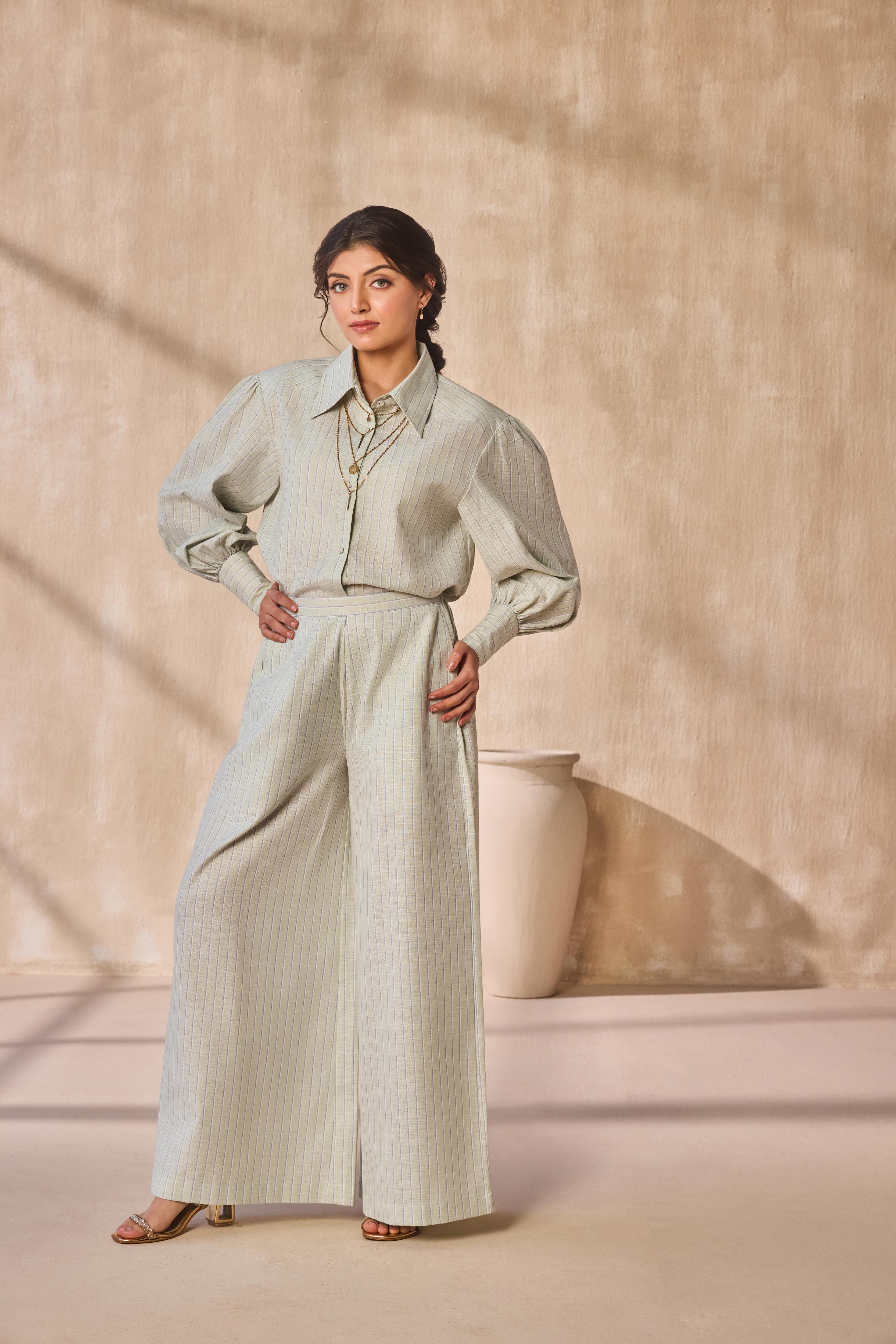 Seafoam Horizon Co-ord Set For Women