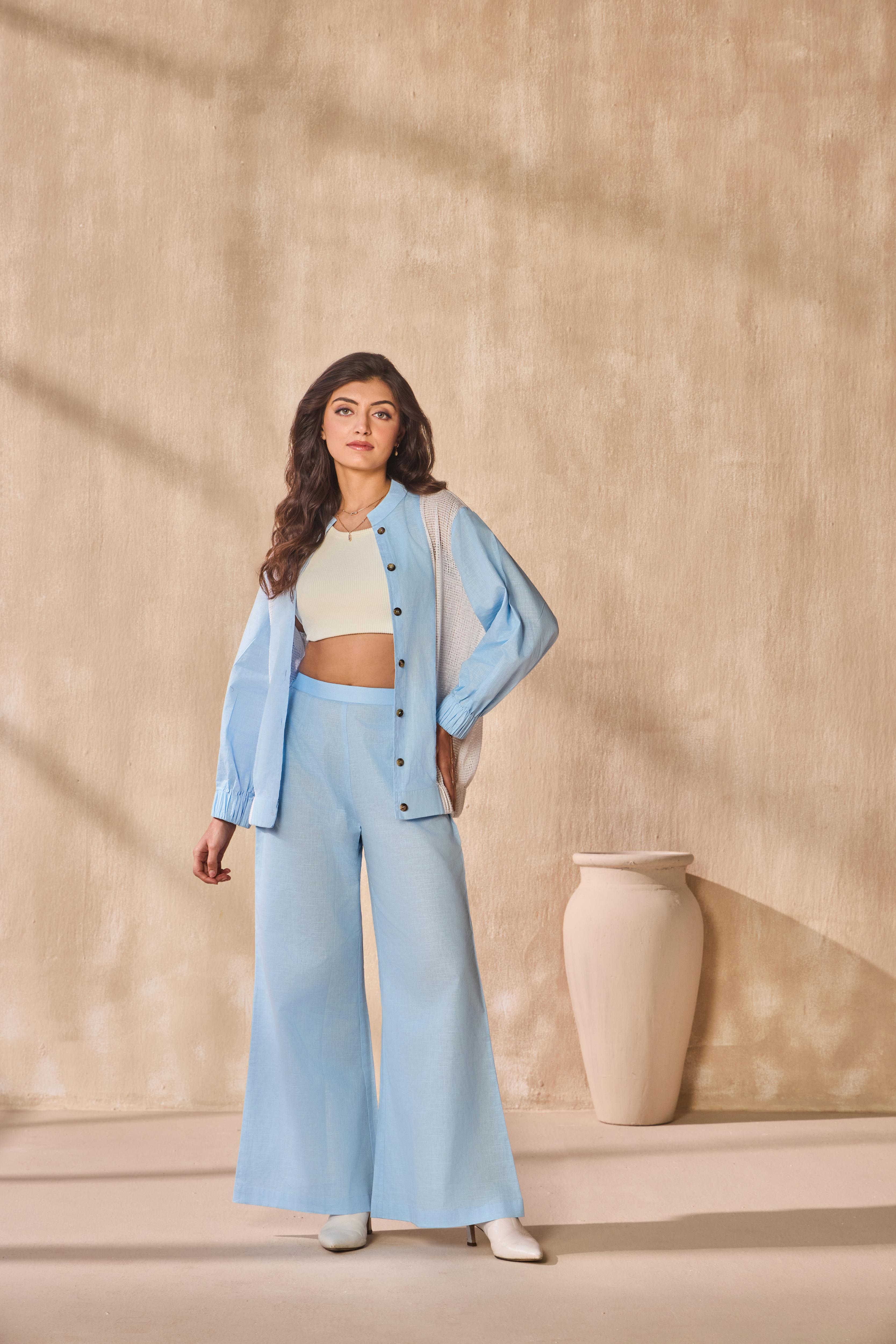 Capri Sky Co-ord Set For Women