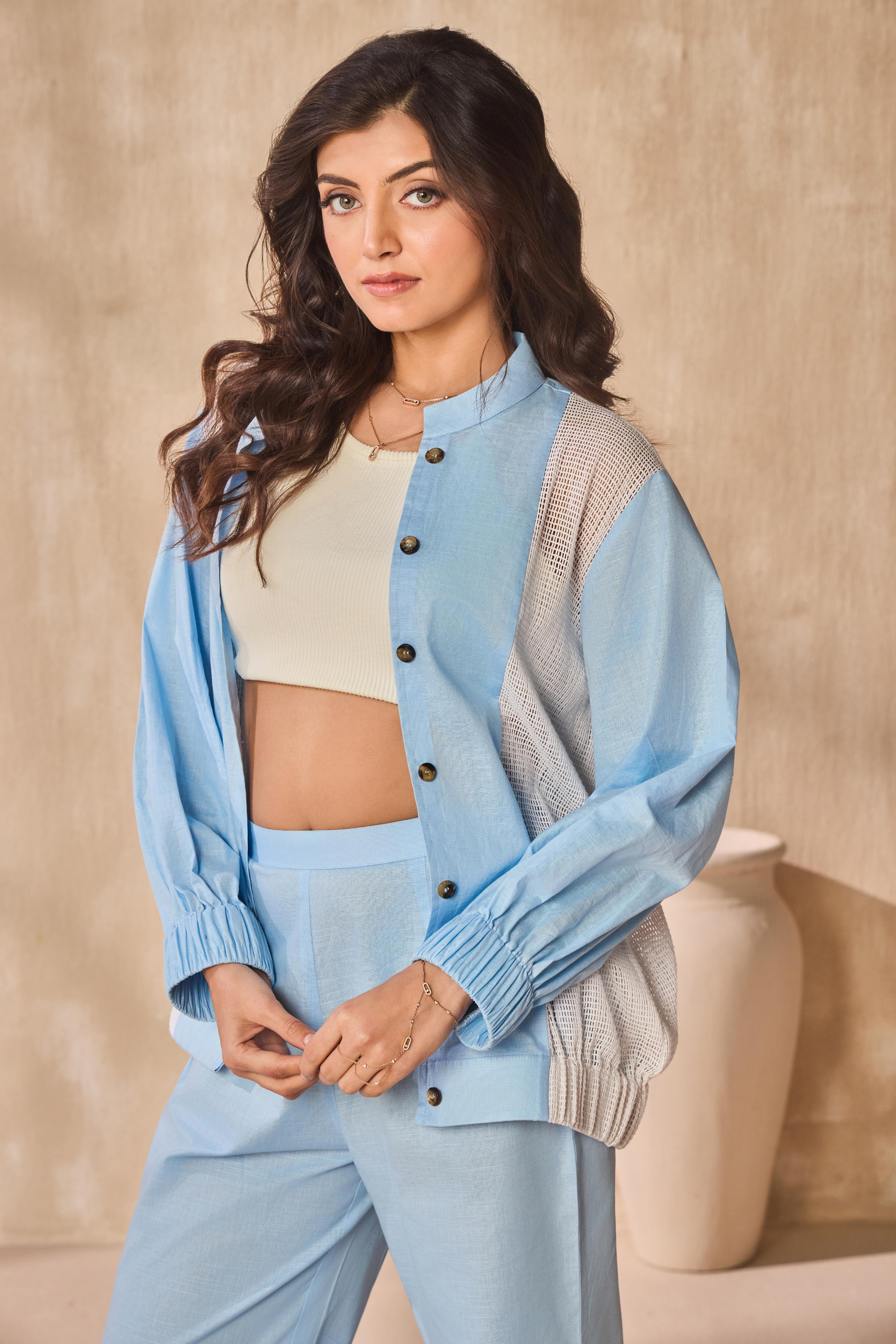 Capri Sky Co-ord Set For Women