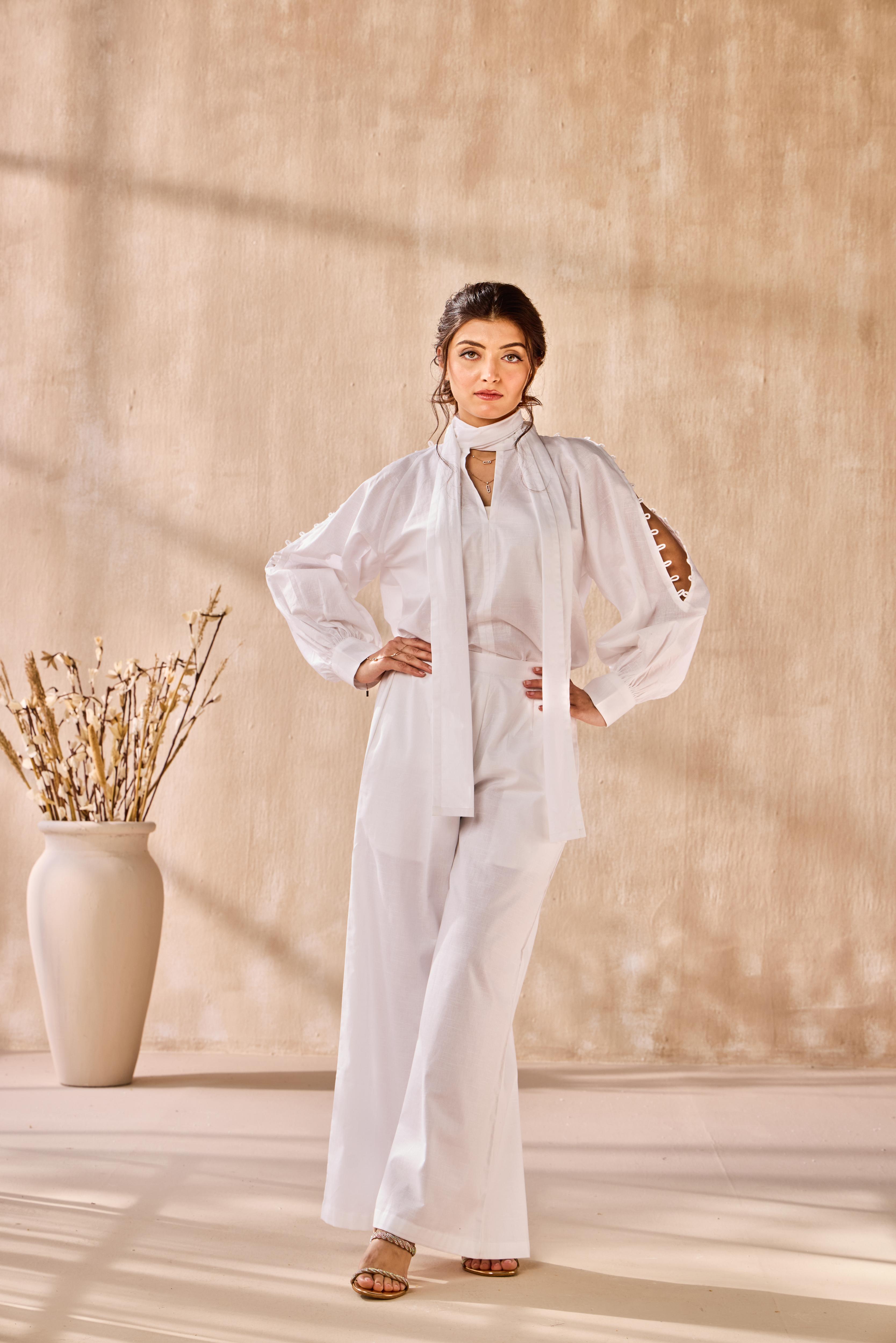 Cloud Whisper Co-ord Set For Women