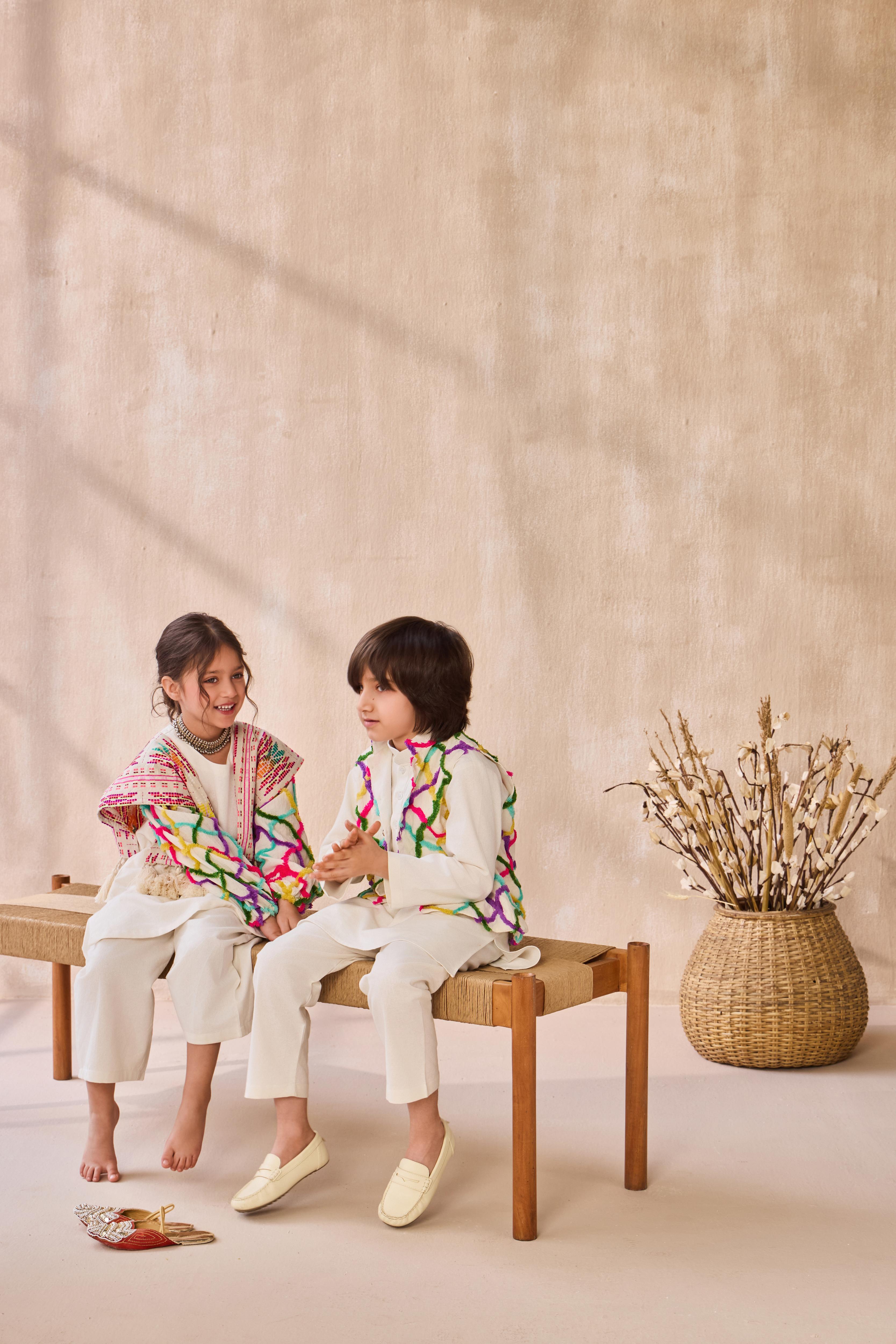 Saanjh Kurta Set For Boy