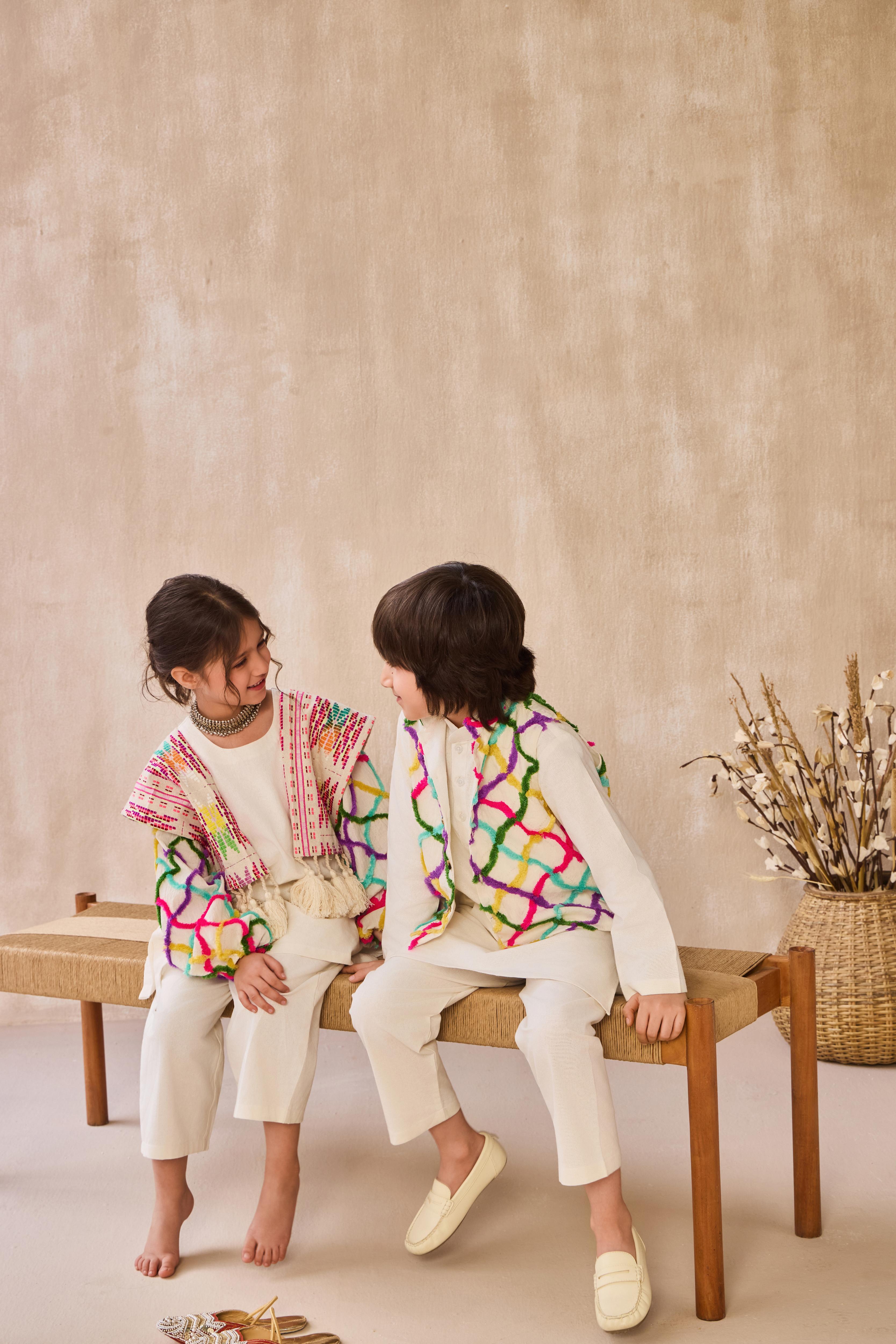 Saanjh Kurta Set For Girl
