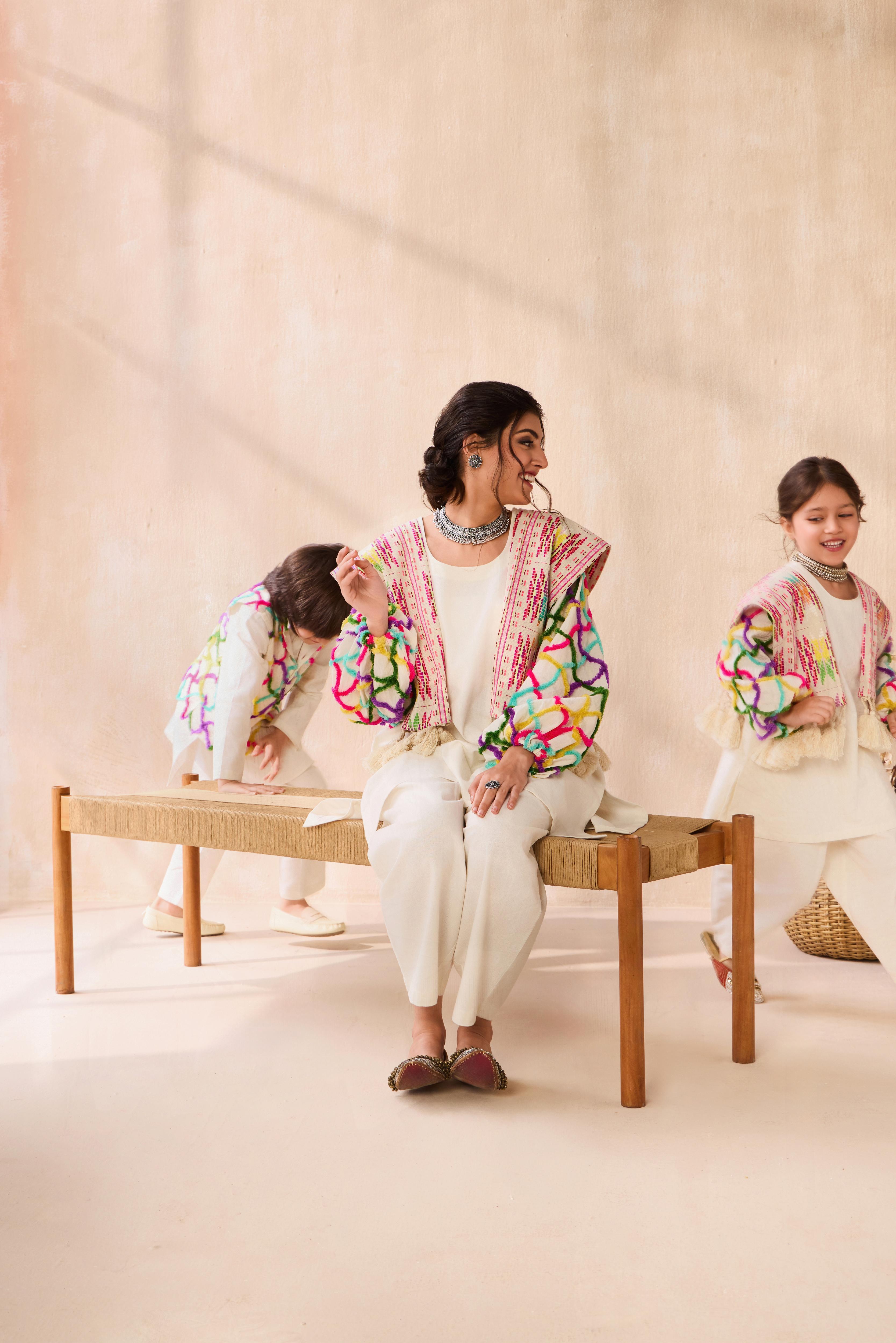 Saanjh Kurta Set For Girl