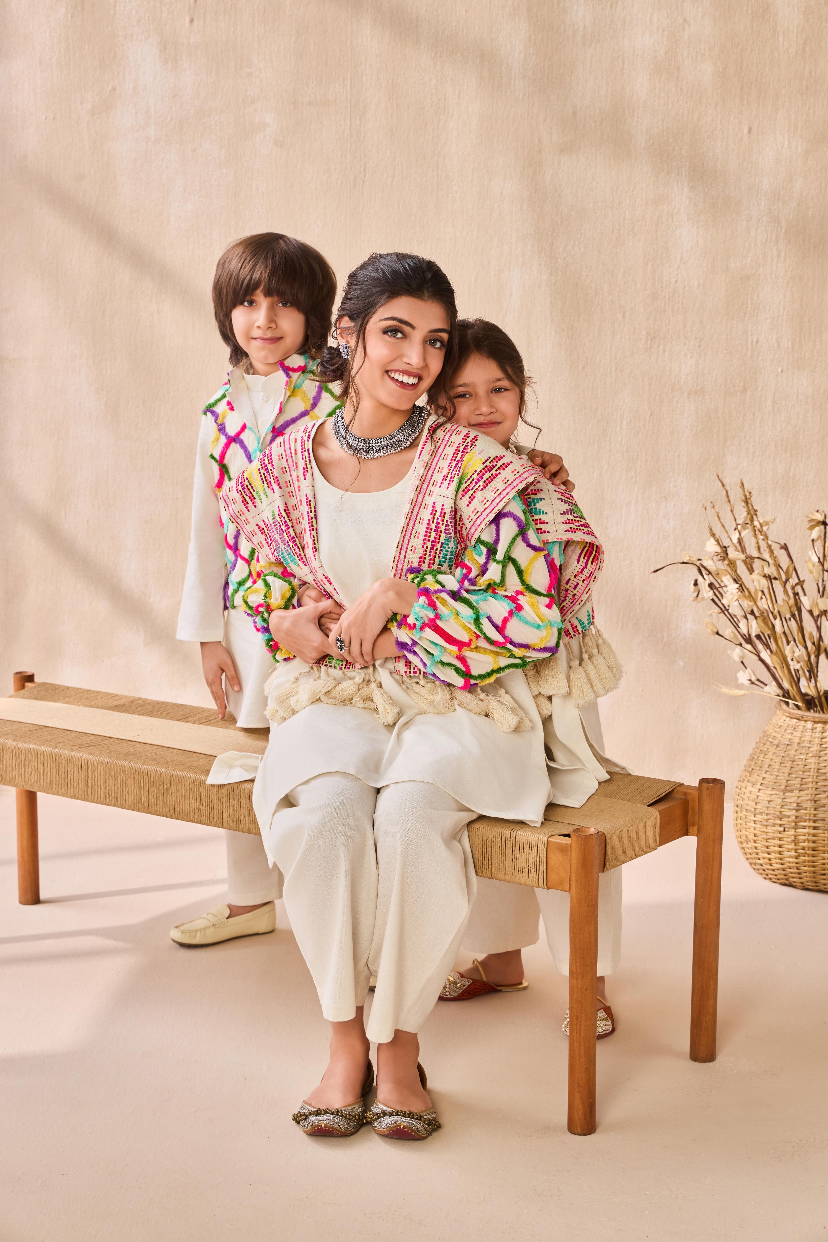 Saanjh Kurta Set For Girl