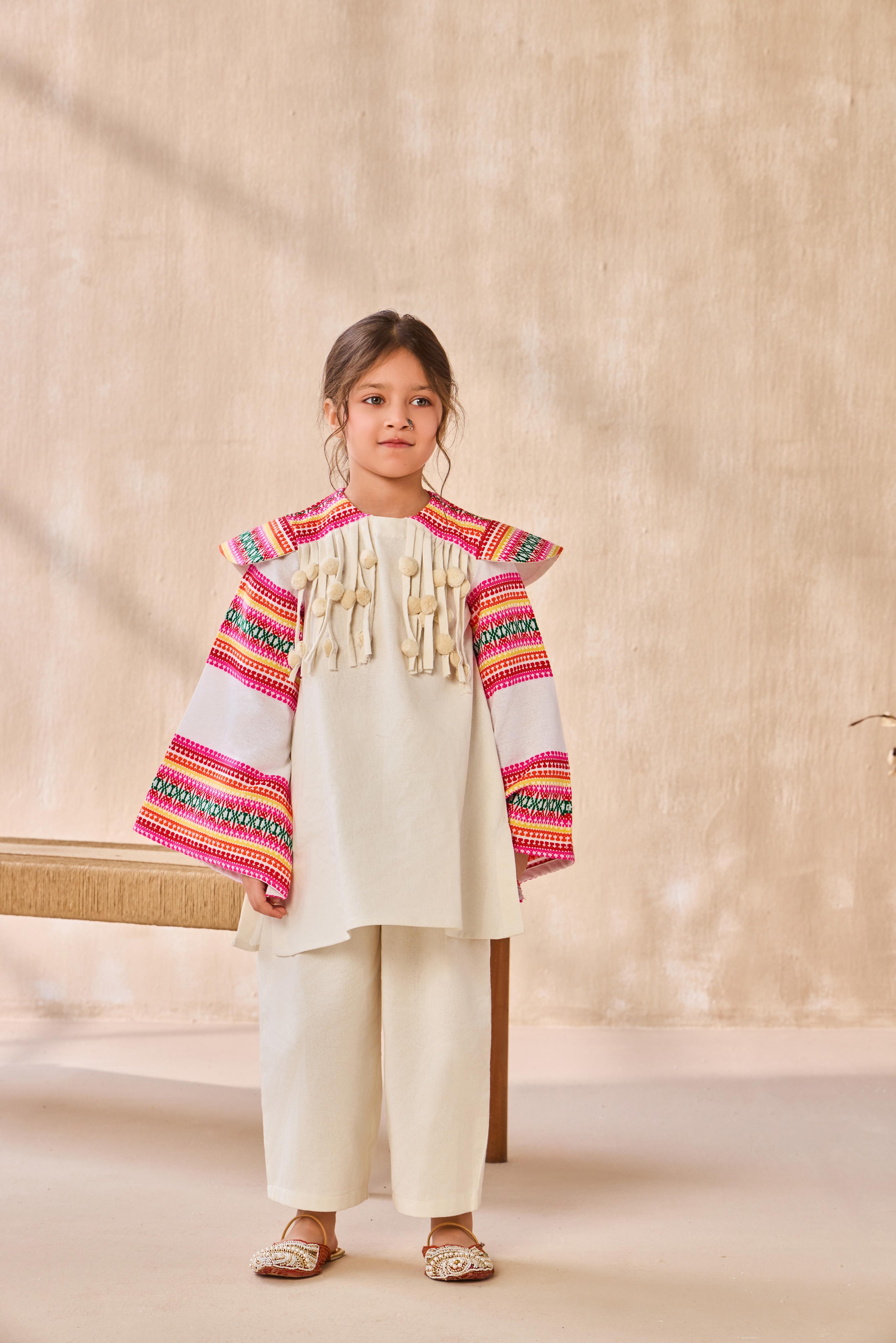 Banjara Kurta Set For Girl